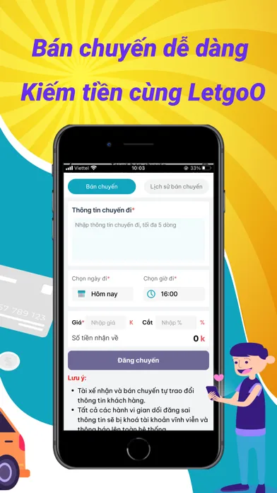 LetgoO - Đi đâu cũng được应用截图