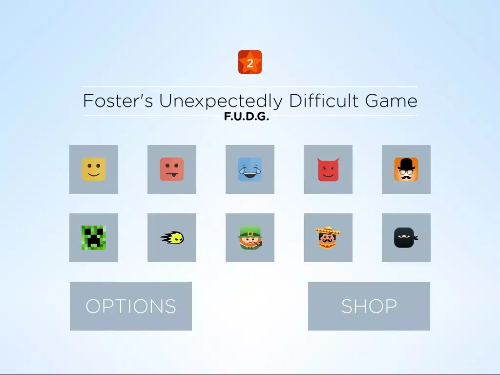 FUDG - Foster's Unexpectedly Difficult Game iPad  Screenshots