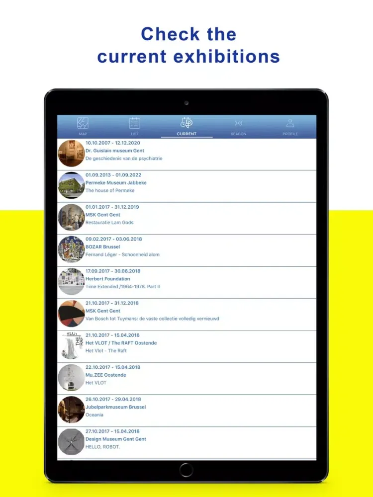 ภาพหน้าจอของ Pieter Paul Guide iPad 
