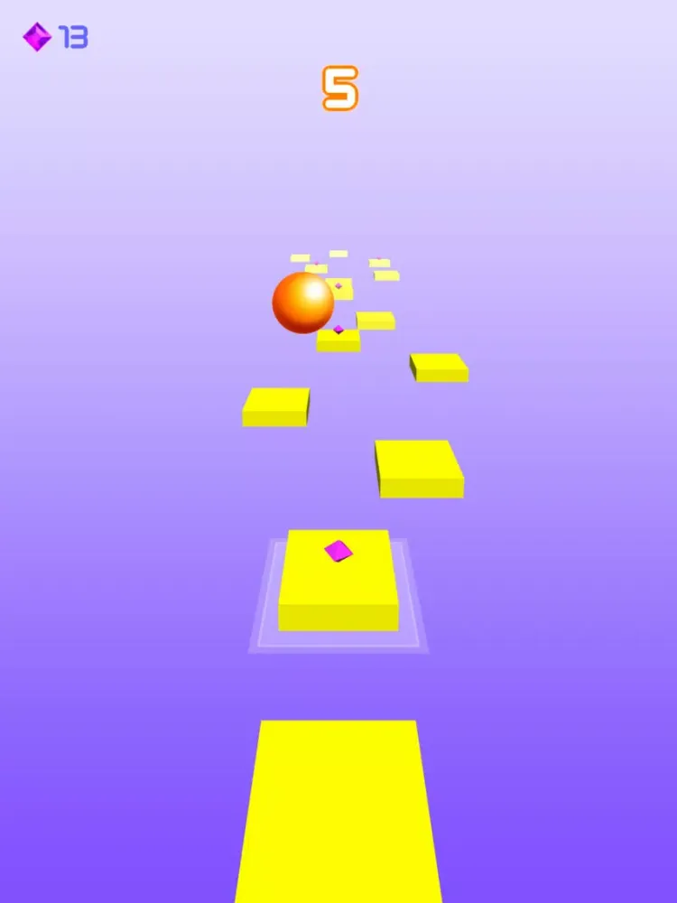 Zrzuty ekranu Hop 2k17 - Endless Zigzag Hop iPad 
