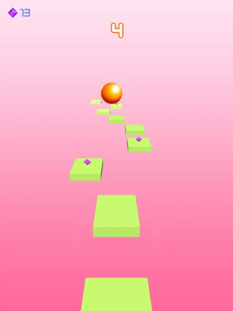 Zrzuty ekranu Hop 2k17 - Endless Zigzag Hop iPad 