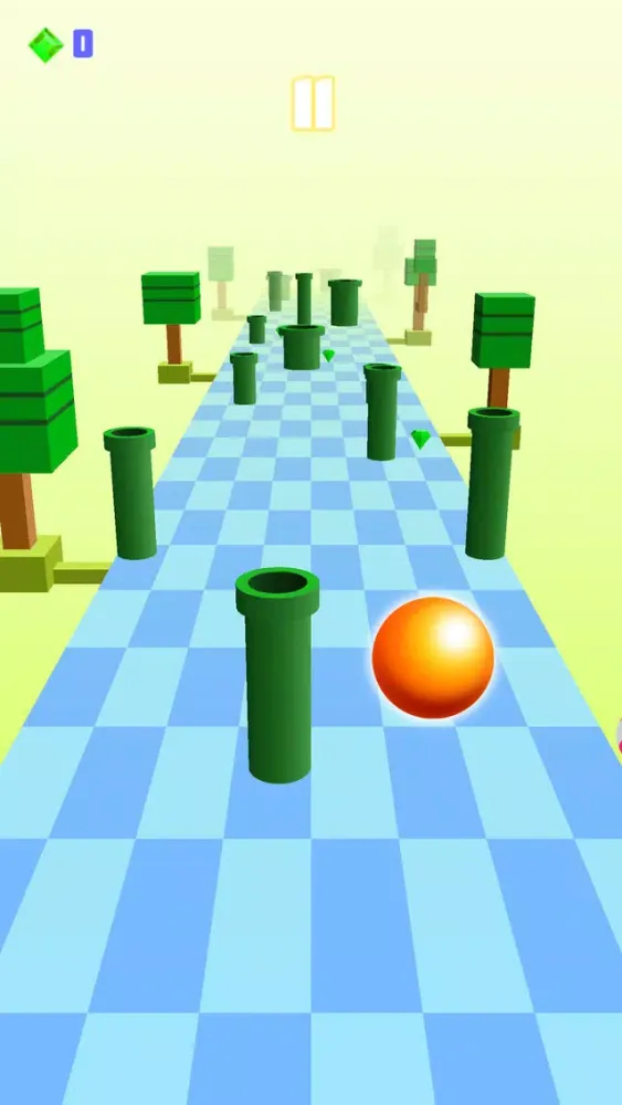 Zrzuty ekranu Smashy Sky Road : Endless Roll The Ball