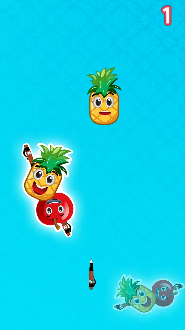 Tangkapan skrin The Pen Pineapple - ppap game