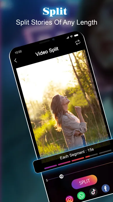 Split Long Video: Cut Story Screenshots