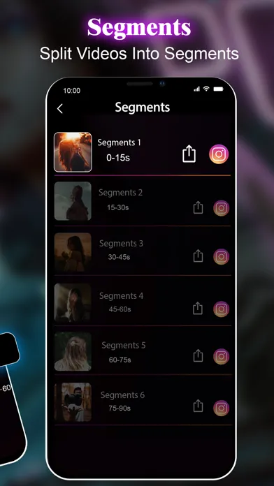 Split Long Video: Cut Story Screenshots