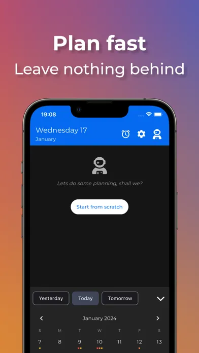 Zrzuty ekranu Rocket 135: To-Do List & Tasks