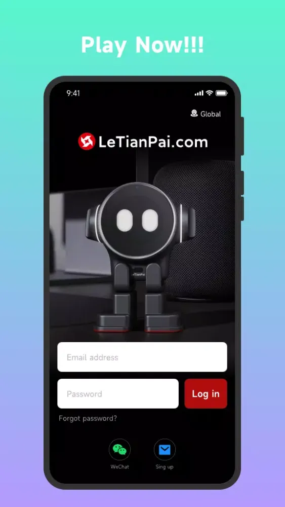 Capturas de tela do LeTianPai