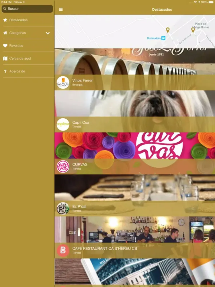 Binissalem Shopping Paradise iPad 应用截图