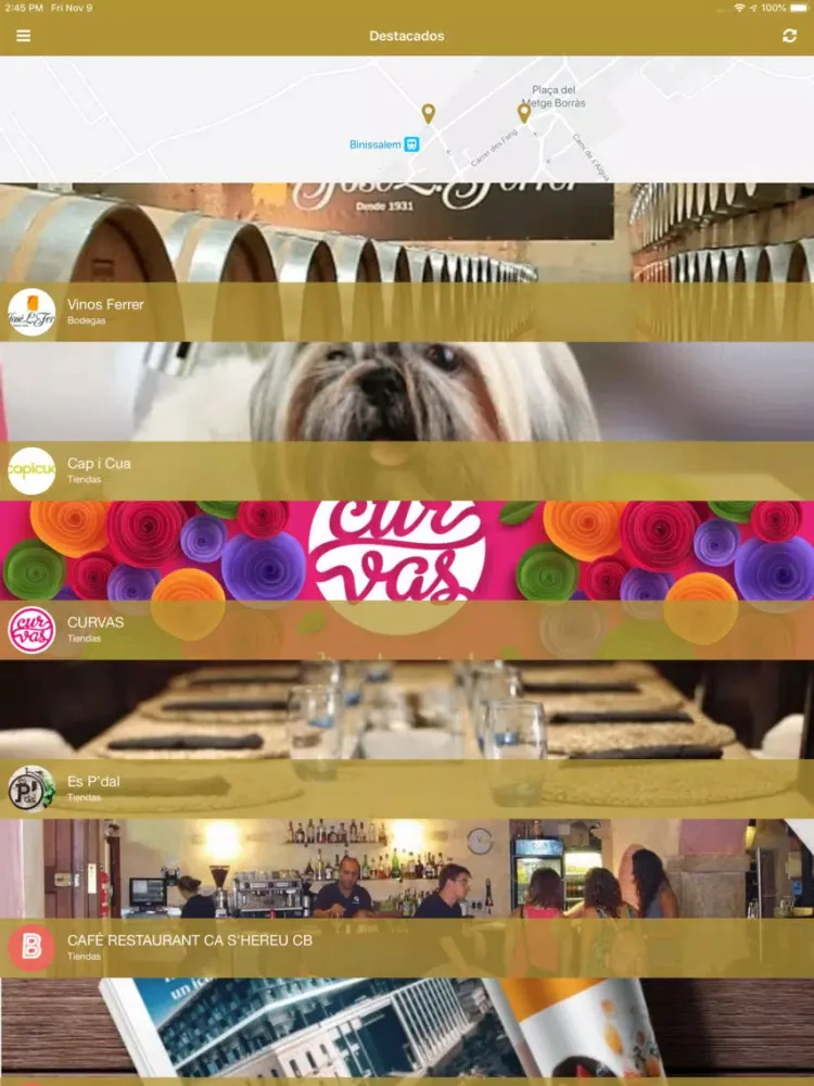Binissalem Shopping Paradise iPad 应用截图