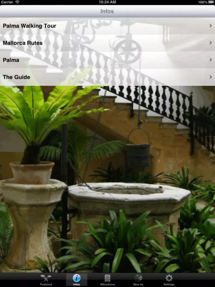 Tangkapan layar Mallorca Rutes: Palma iPad 