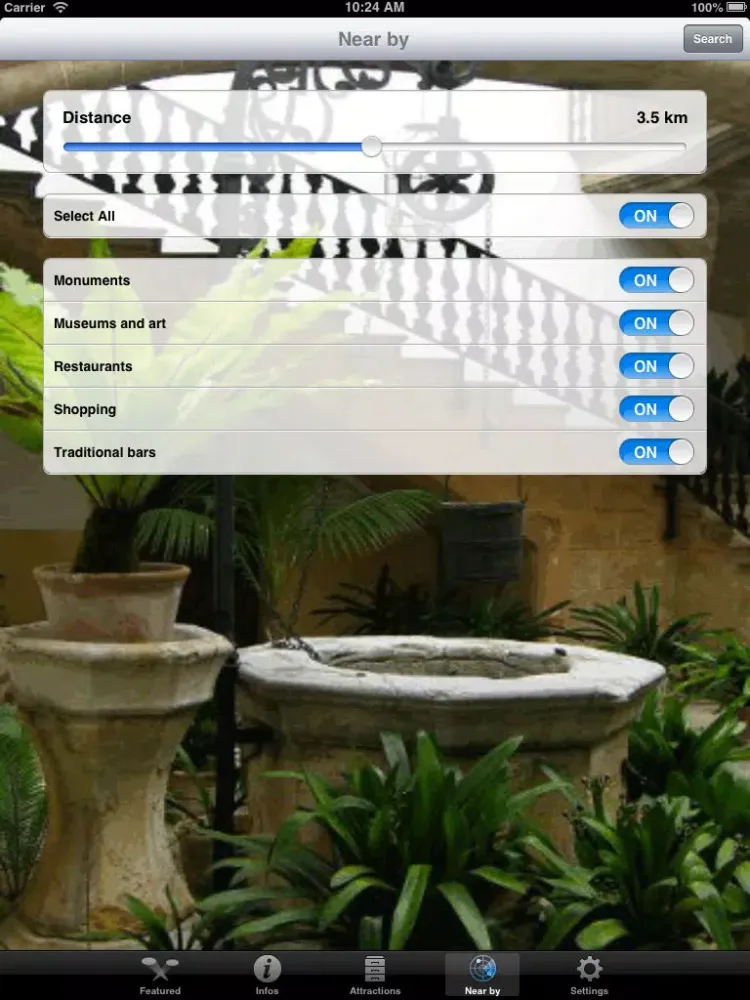 Tangkapan layar Mallorca Rutes: Palma iPad 