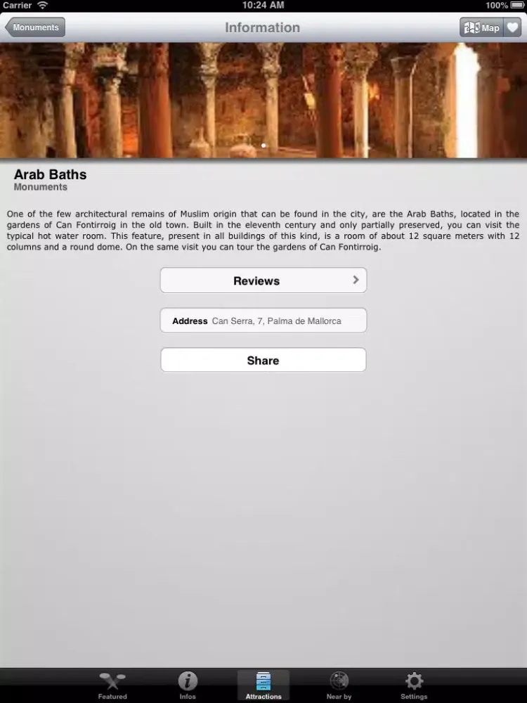 Tangkapan layar Mallorca Rutes: Palma iPad 