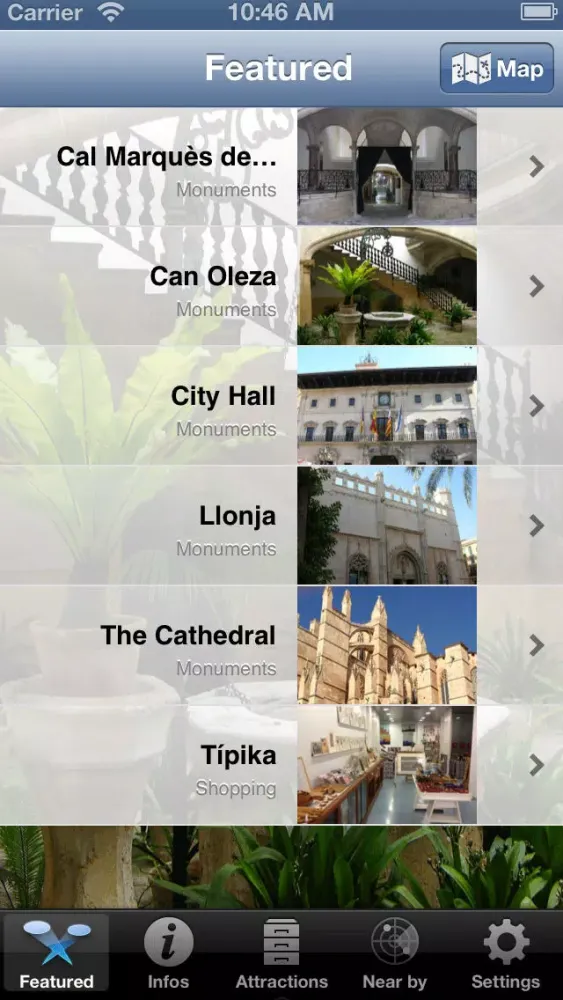 Tangkapan layar Mallorca Rutes: Palma
