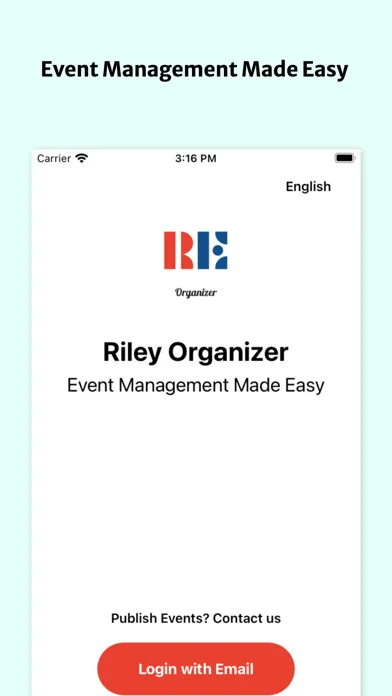 Riley for Event Organizers应用截图
