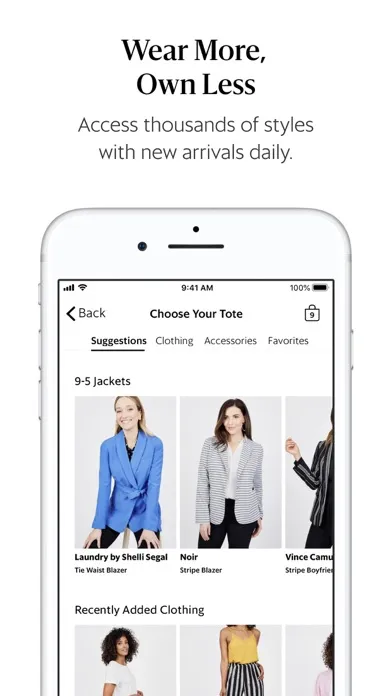 Le Tote - Fashion for Rent Screenshots