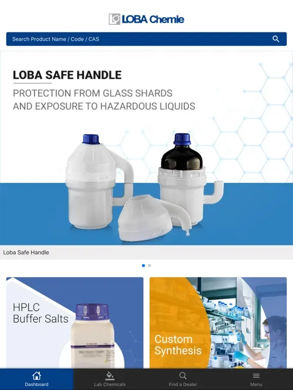 Zrzuty ekranu Loba Chemie iPad 