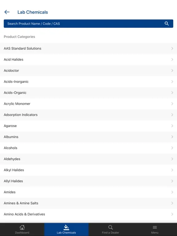 Zrzuty ekranu Loba Chemie iPad 