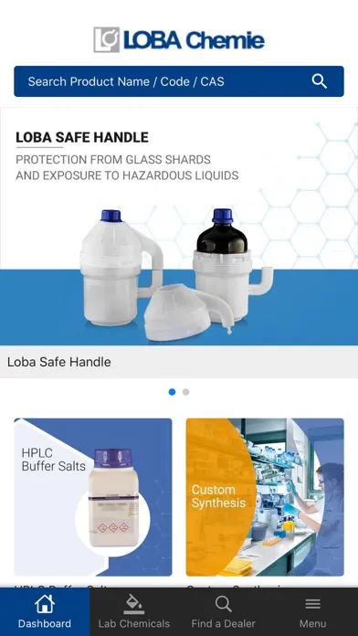 Zrzuty ekranu Loba Chemie