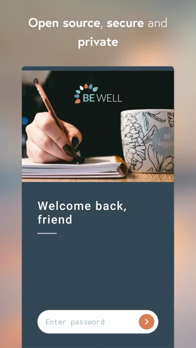 Скриншоты BeWell: Wellbeing Tracker