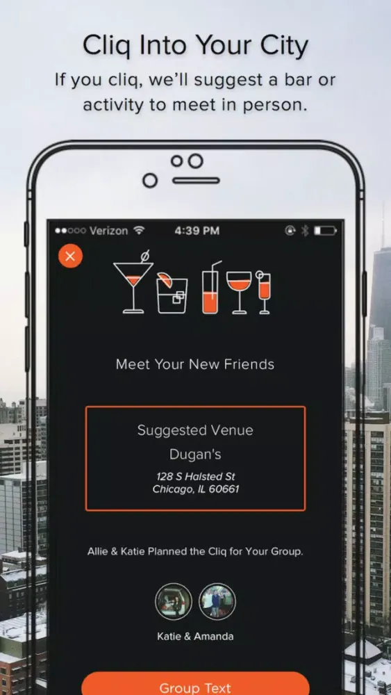 Cliq - Meet a New Group of Friends, with Yours應用截圖