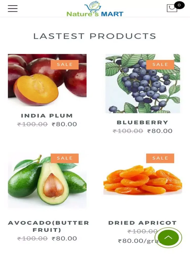 Natures Mart iPad  স্ক্রিনশট
