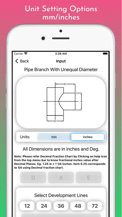 Tangkapan skrin Branch Pipe Layouts Pro