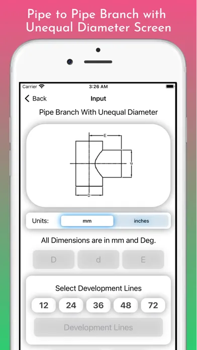 Tangkapan skrin Branch Pipe Layouts Pro