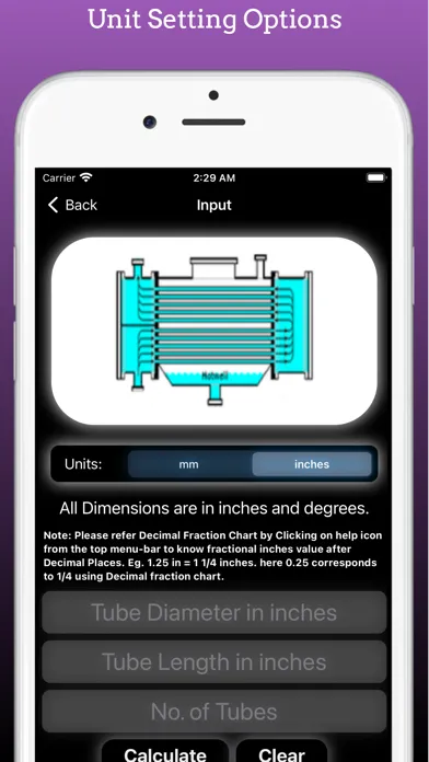 Heat Exchanger Area Pro Screenshots