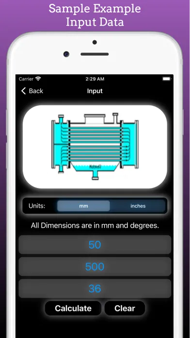 Heat Exchanger Area Pro Screenshots