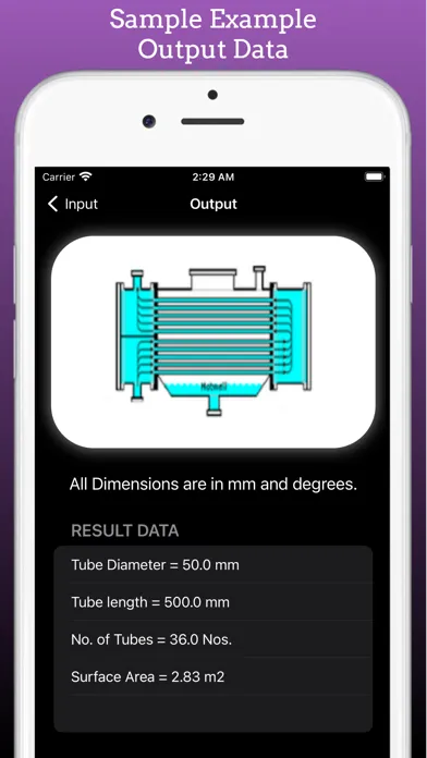 Heat Exchanger Area Pro Screenshots