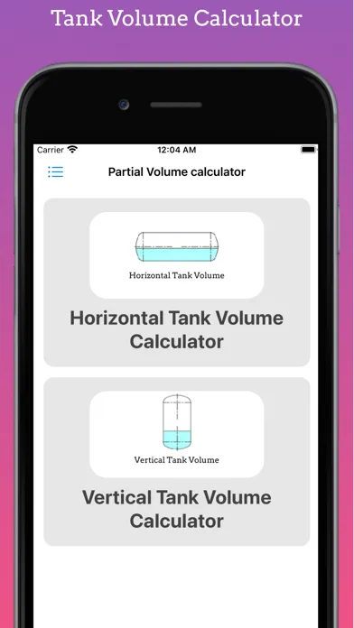 Tank Partial Volume Calculator應用截圖