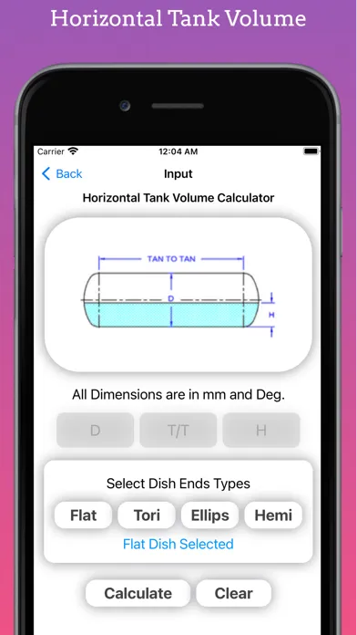 Tank Partial Volume Calculator應用截圖