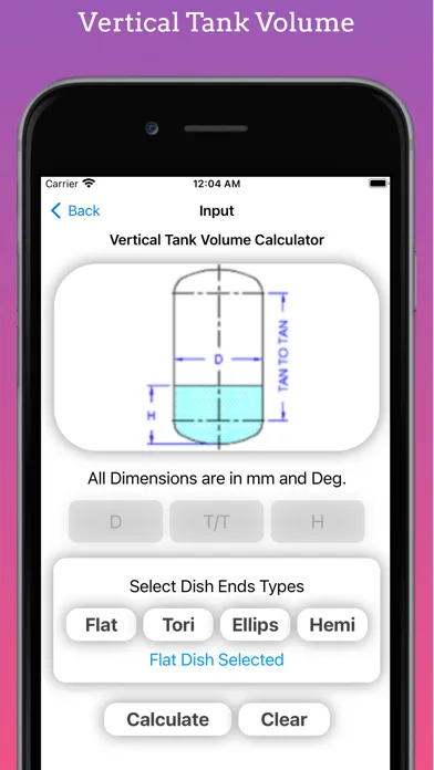 Tank Partial Volume Calculator應用截圖