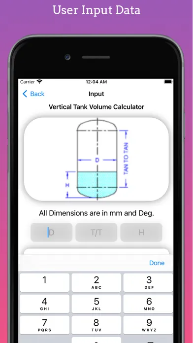 Tank Partial Volume Calculator應用截圖