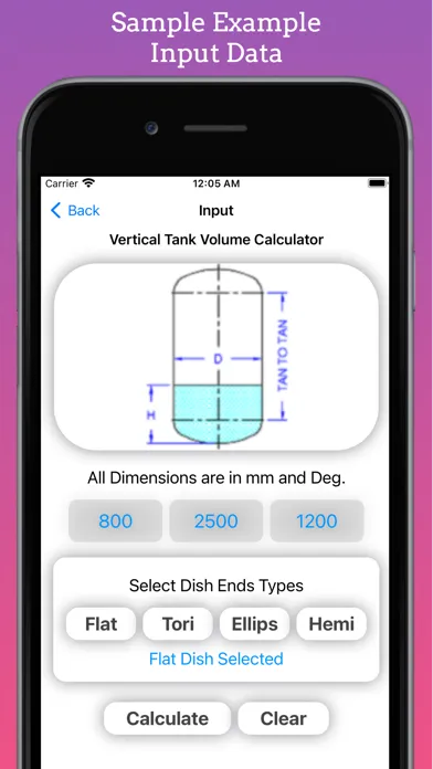 Tank Partial Volume Calculator應用截圖