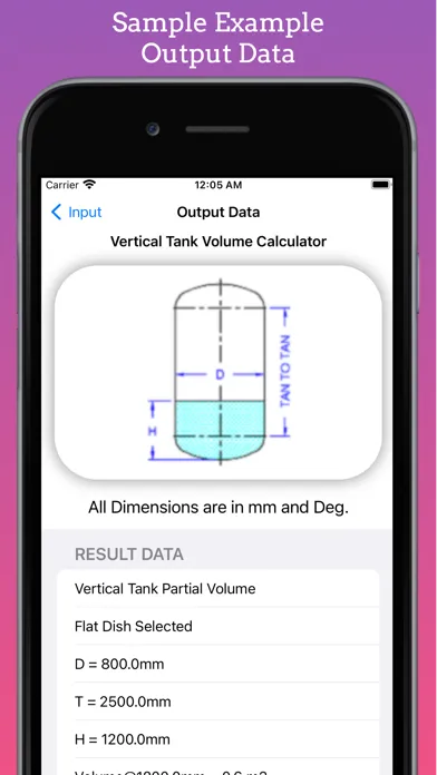 Tank Partial Volume Calculator應用截圖