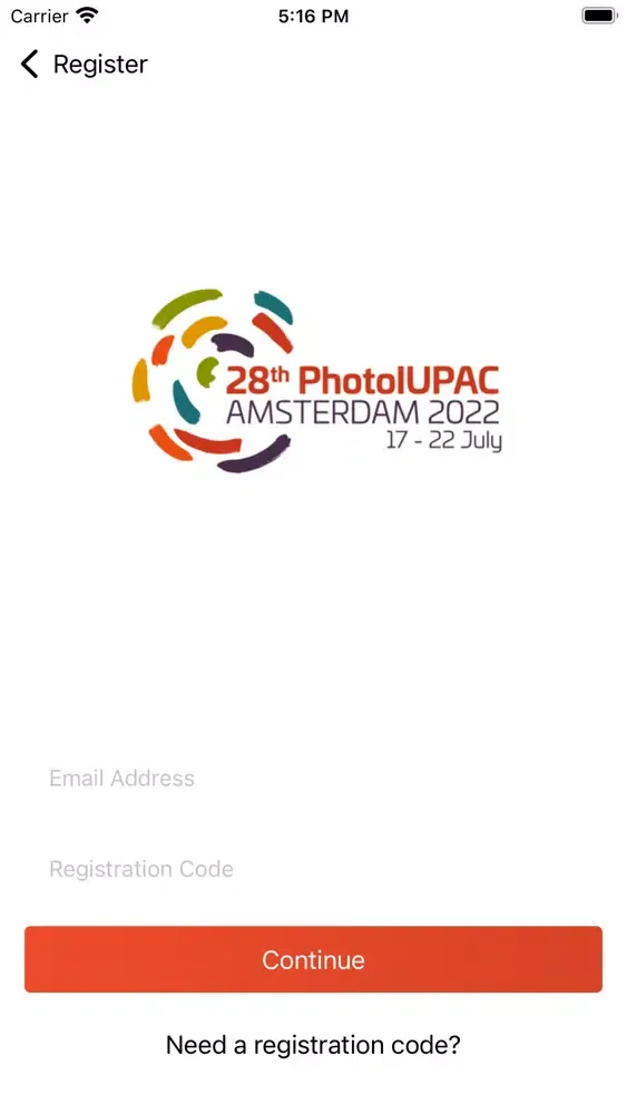 PhotoIUPAC2022 Screenshots