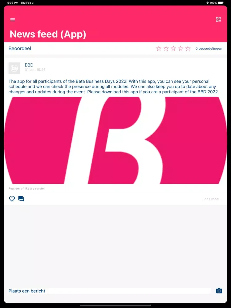 Beta Business Days iPad  Screenshots