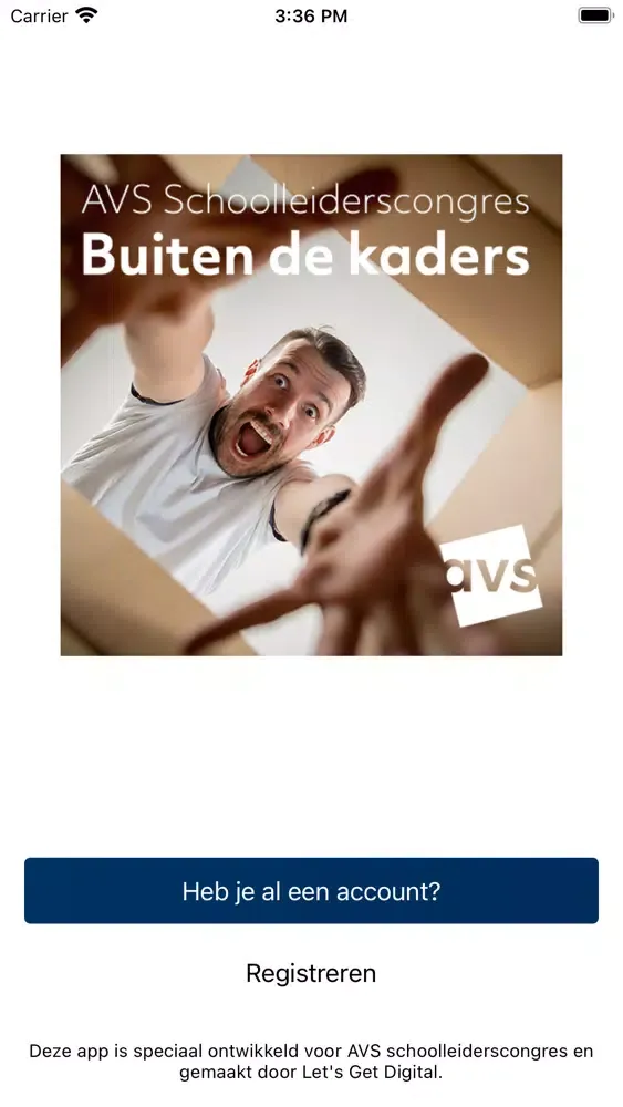 Tangkapan skrin AVS Congres