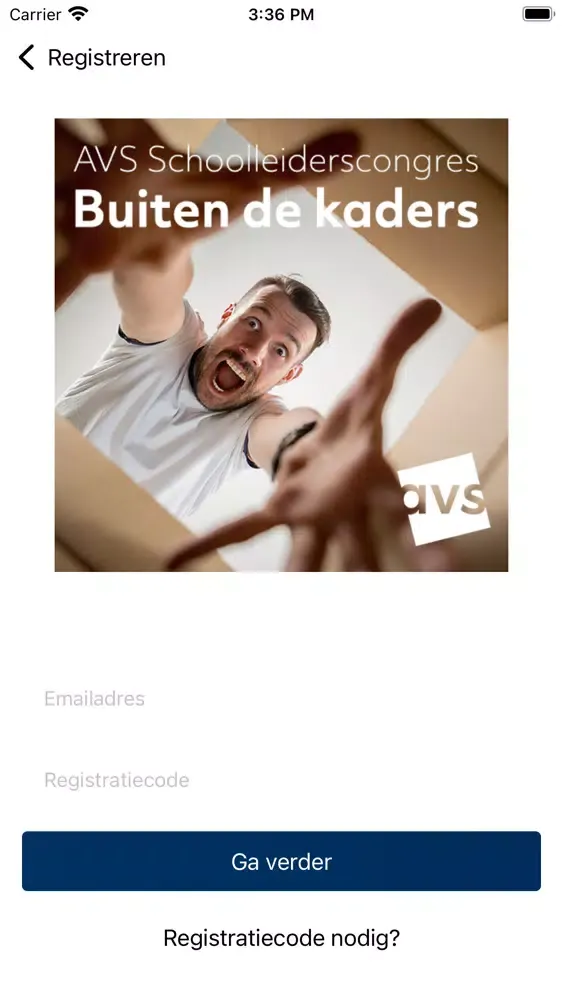 Tangkapan skrin AVS Congres