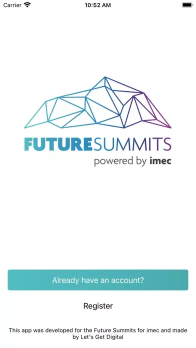 Capturas de tela do Future Summits