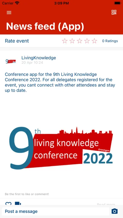 9th Living Knowledge Conferenc Screenshots