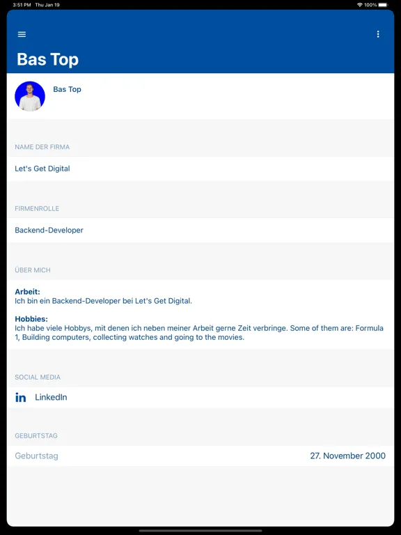 Tangkapan skrin IHF Fortbildungswoche Kanaren iPad 