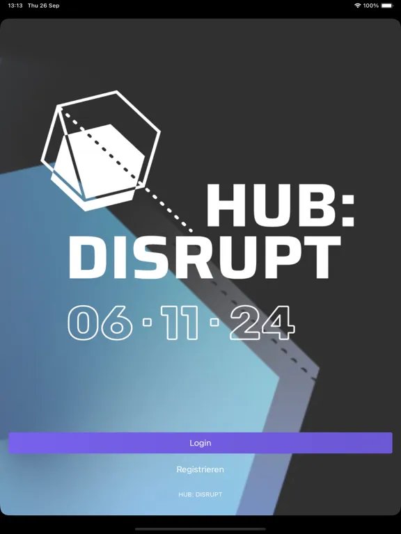 hub:disrupt 2024 iPad  Screenshots