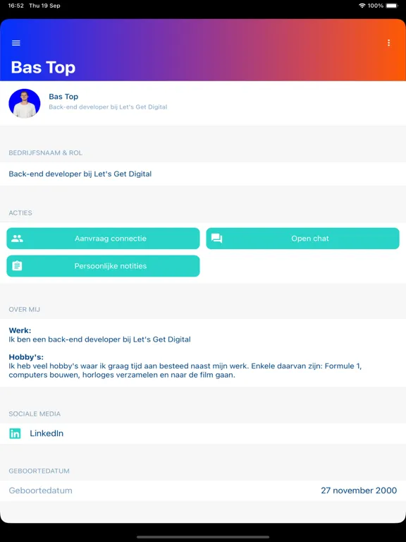 Woudschoten Chemie Conferentie iPad 应用截图