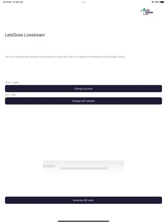 LetsGrow Livestream iPad  سکرین شاٹس