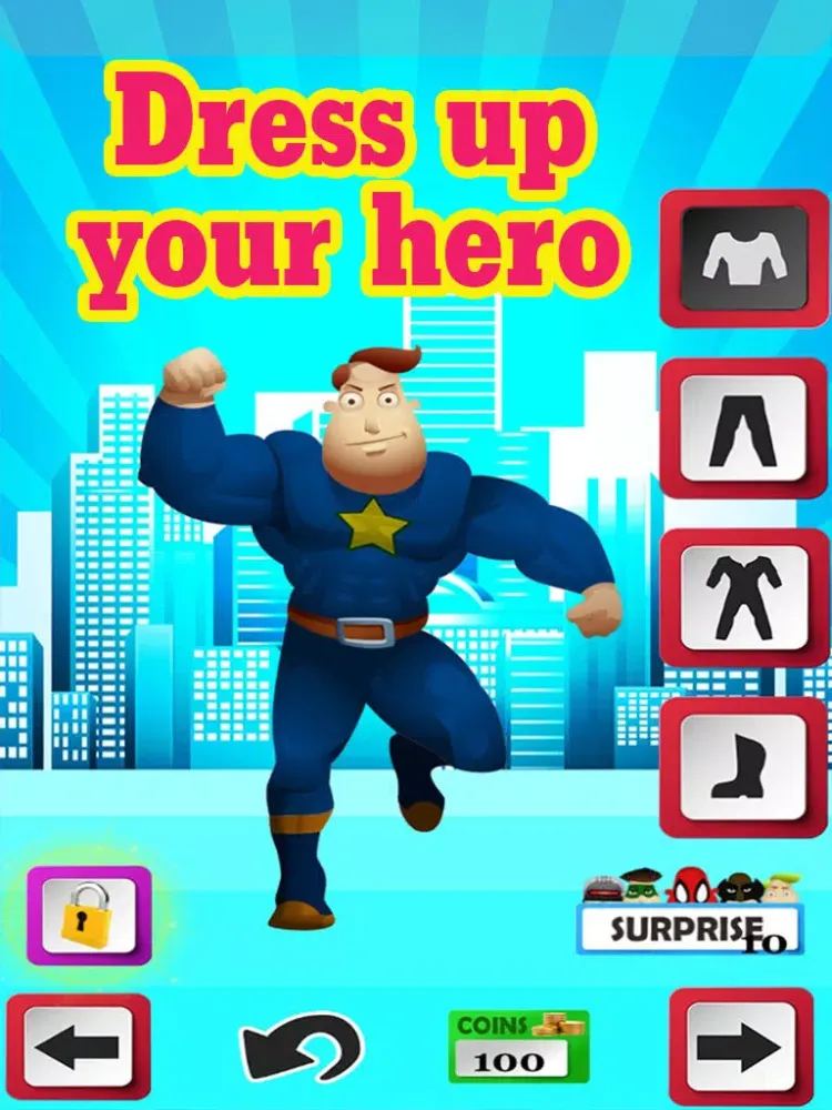 A Rise of the Amazing Action Superheroes Man of the Galaxy Free Game iPad  Screenshots