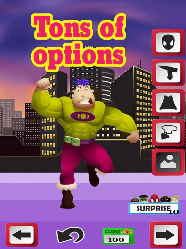 A Rise of the Amazing Action Superheroes Man of the Galaxy Free Game iPad  Screenshots