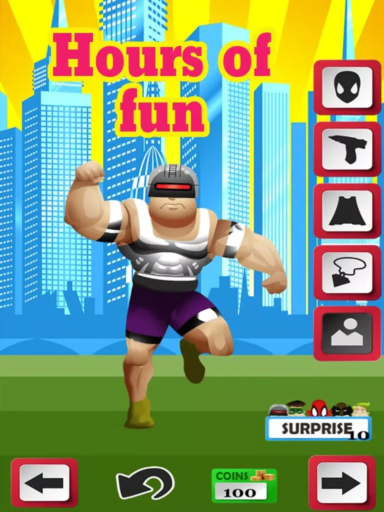 A Rise of the Amazing Action Superheroes Man of the Galaxy Free Game iPad  Screenshots