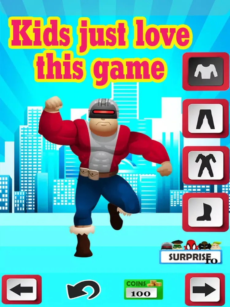 A Rise of the Amazing Action Superheroes Man of the Galaxy Free Game iPad  Screenshots